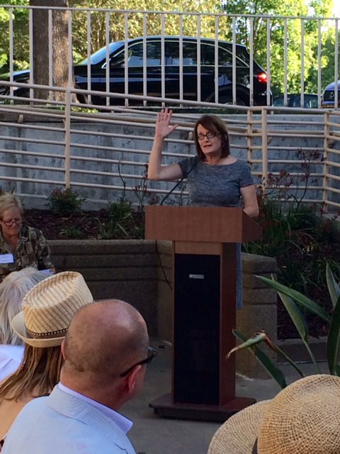 Stockton's Cesar Chavez Library Landscape 