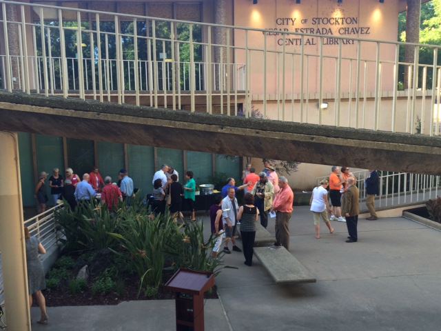 Stockton's Cesar Chavez Library Landscape 